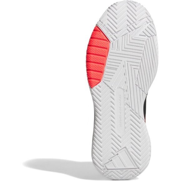 🆕Adidas Men Black/Lucid Red/White Lightweight MESH Own Mid Top Basketball Shoes - Picture 9 of 11